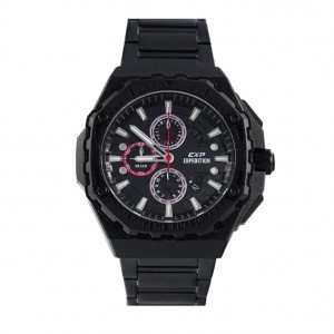 Expedition 6824 Black Red MCBIPBARE Special Edition Bonus Leather Strap